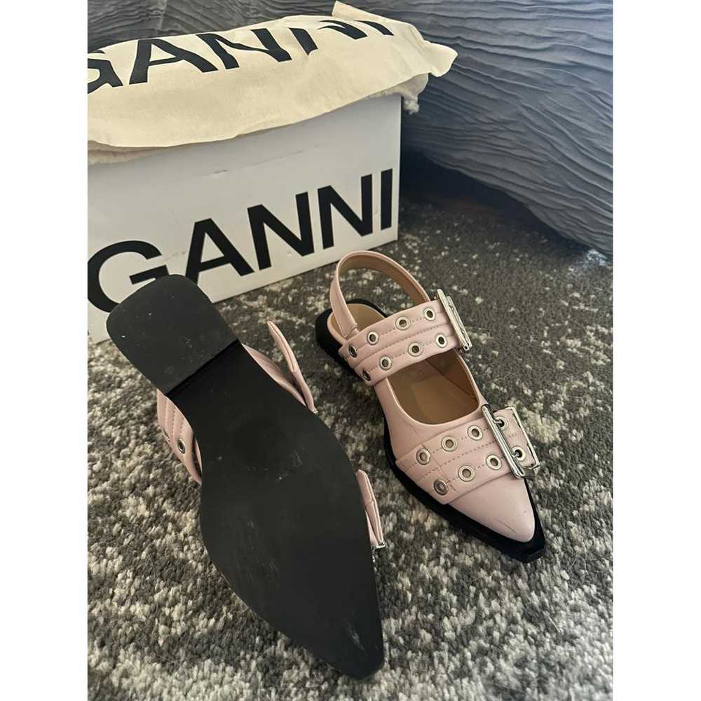 Ganni Vegan leather ballet flats - image 3