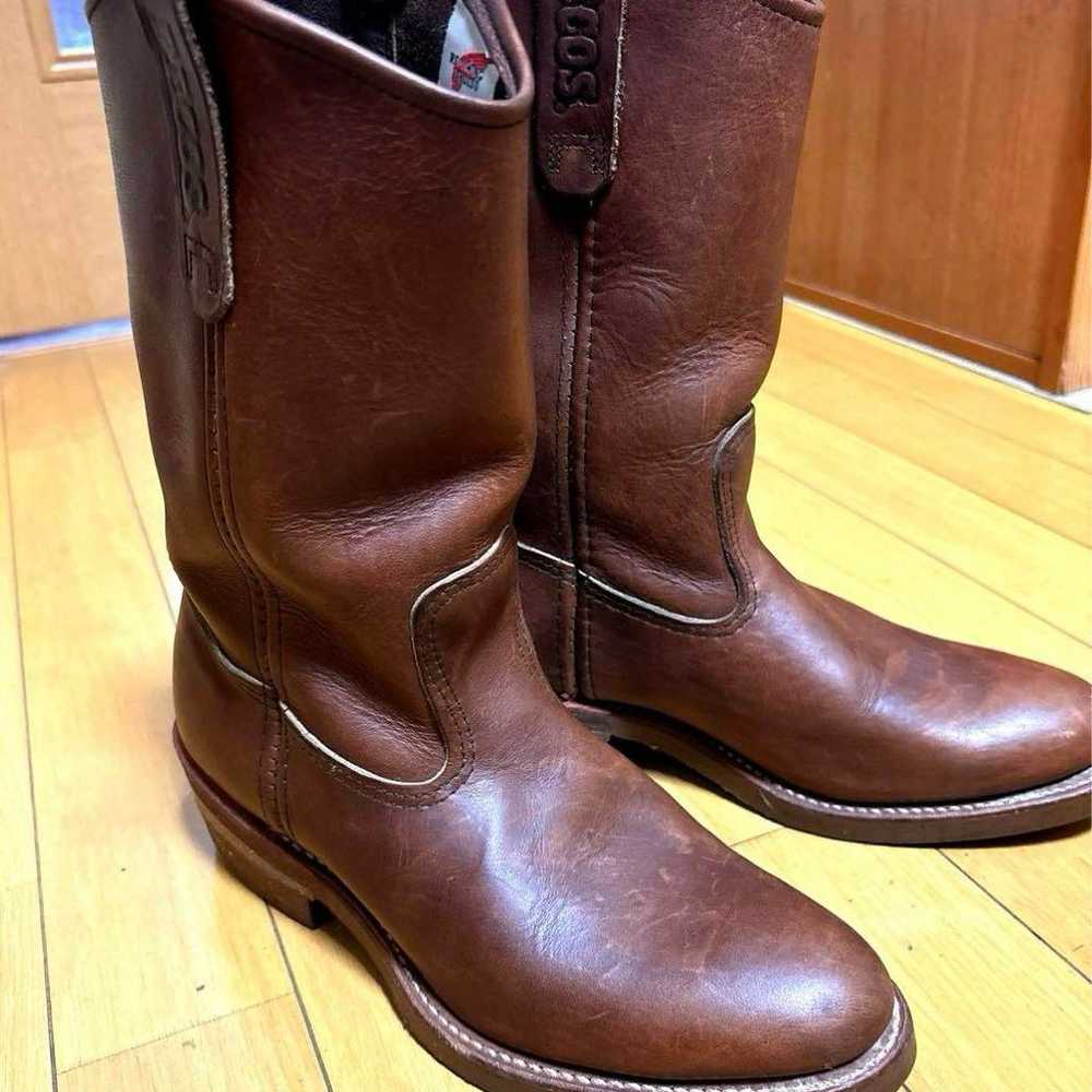 ✨Beautiful Condition✨ 【RED WING】 PECOS 24.0cm Bro… - image 3