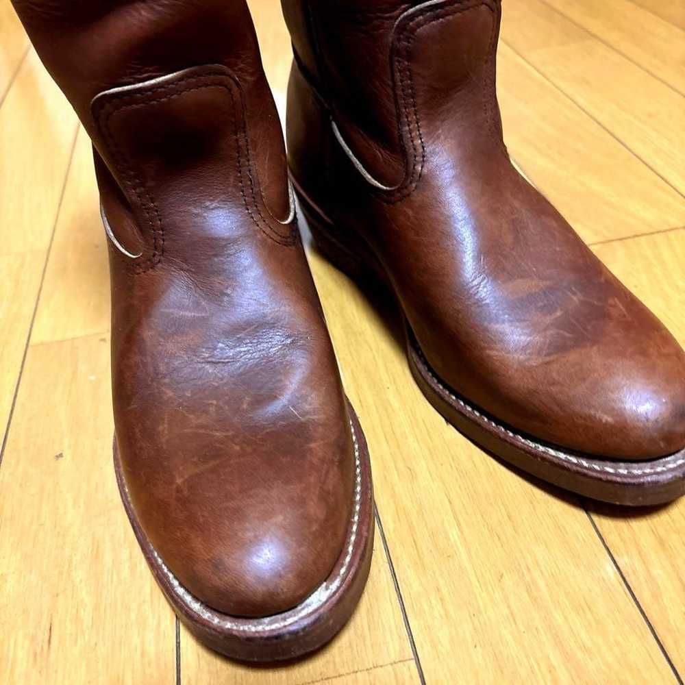 ✨Beautiful Condition✨ 【RED WING】 PECOS 24.0cm Bro… - image 4