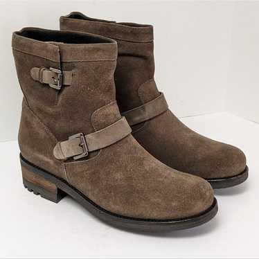 La Canadienne Charlotte Moto Ankle Boots, Stone O… - image 1