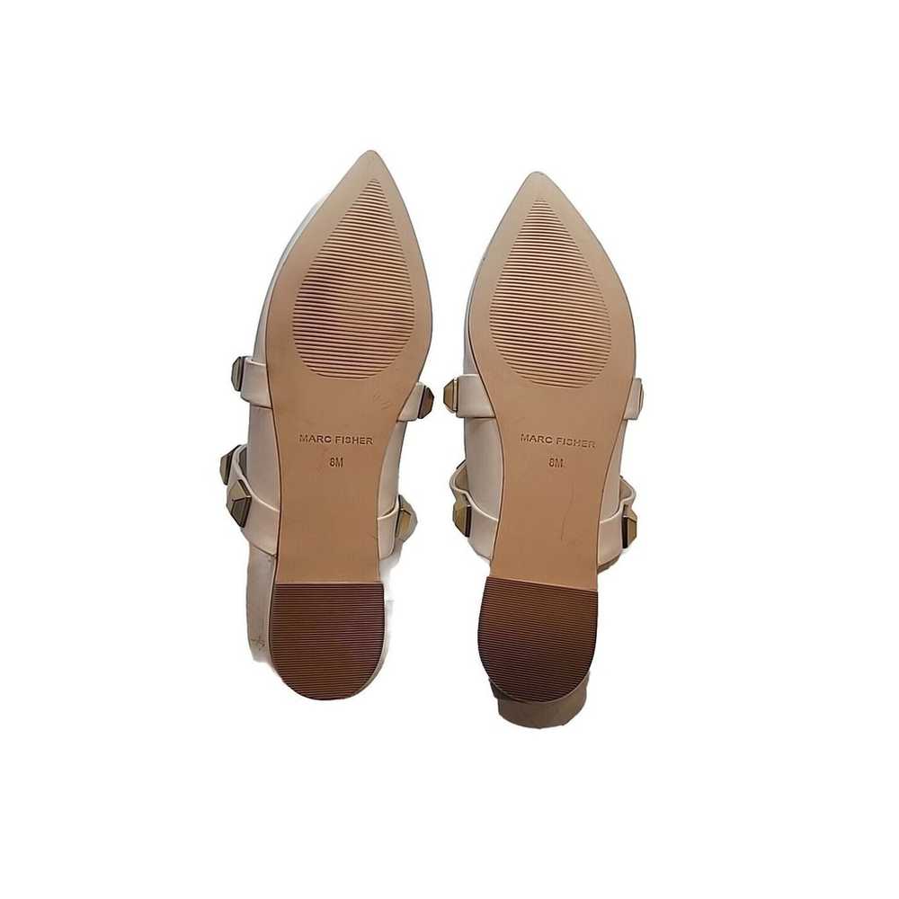 MARC FISHER Womens Ivory Studded Sharla Pointy To… - image 7