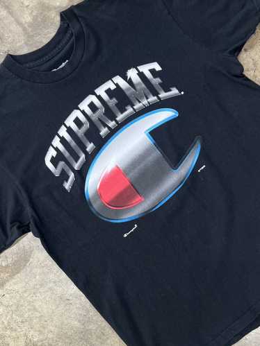 Champion × Supreme Supreme Champion Tee Large