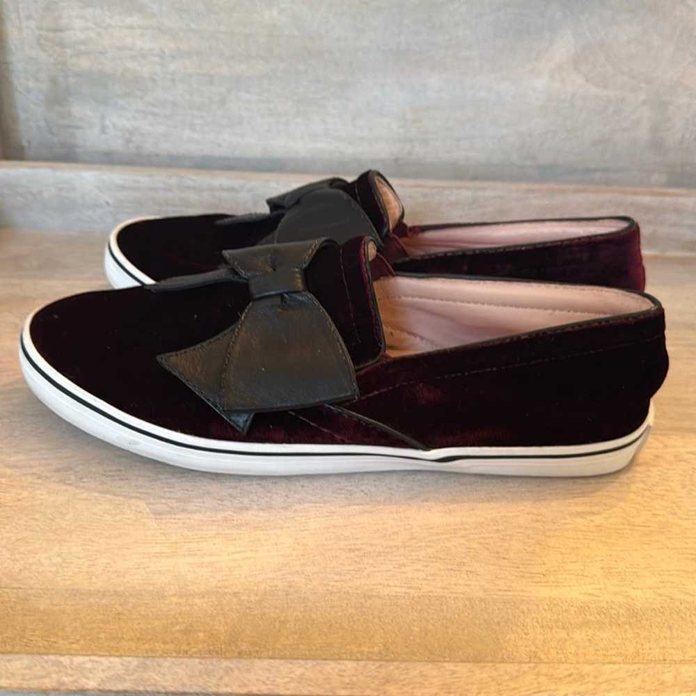 Kate Spade New York Velvet Bow Accents Loafers si… - image 3