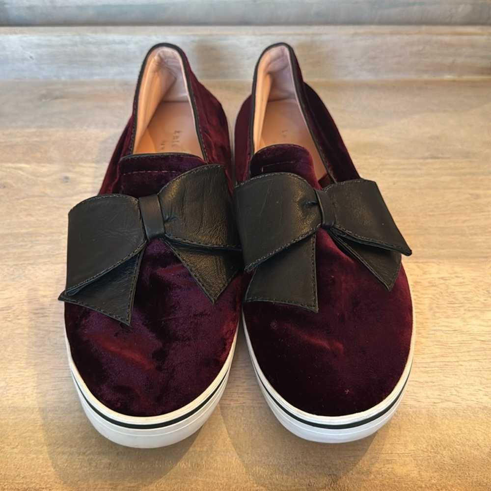 Kate Spade New York Velvet Bow Accents Loafers si… - image 8