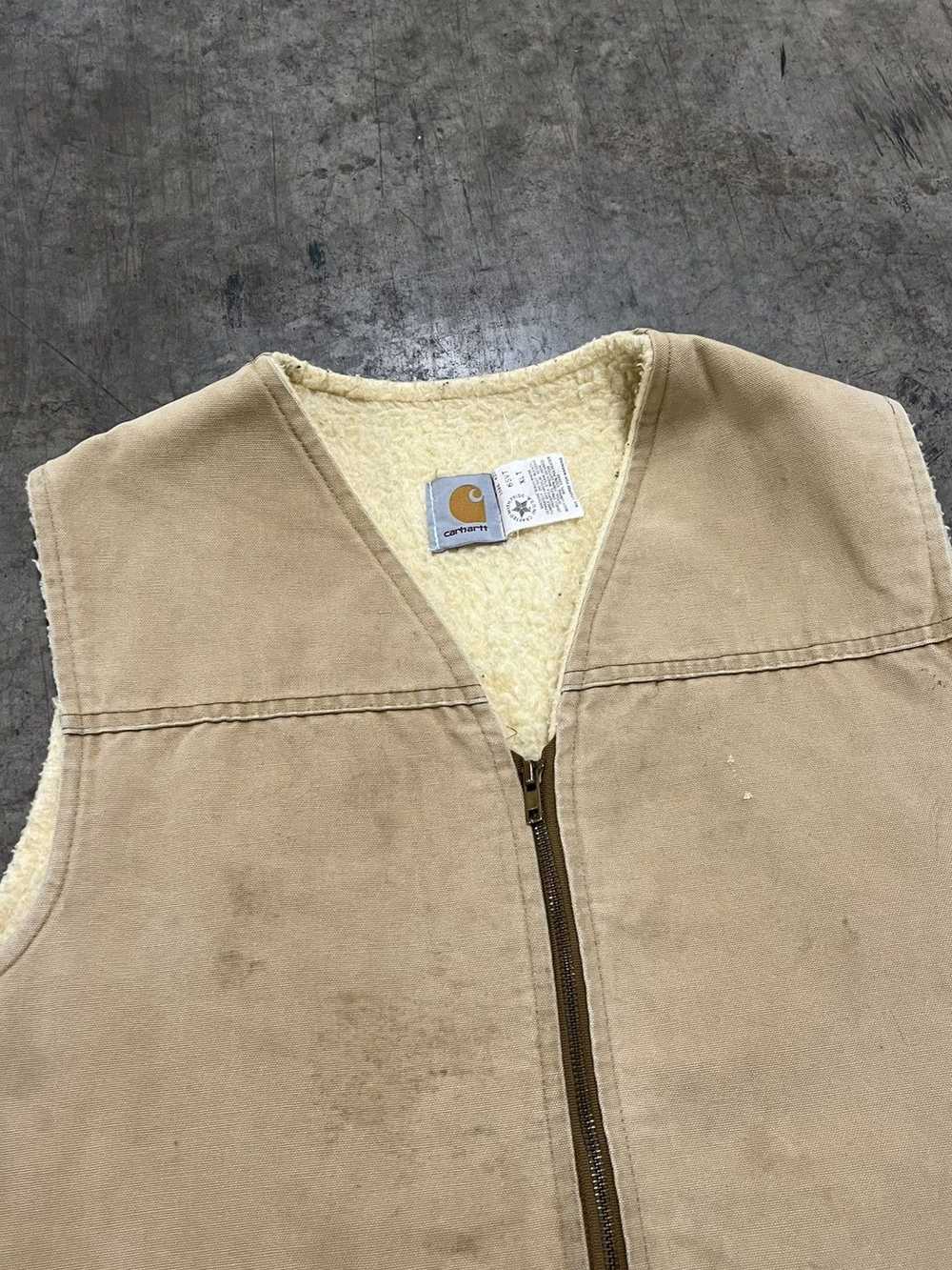 Carhartt × Streetwear × Vintage Carhartt vest vin… - image 4