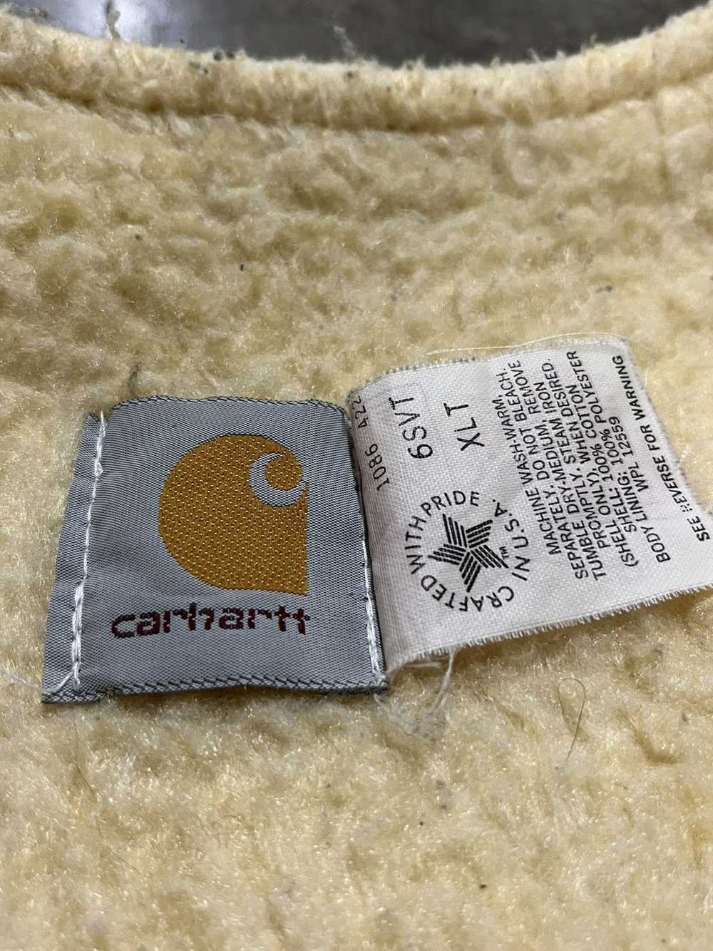 Carhartt × Streetwear × Vintage Carhartt vest vin… - image 7