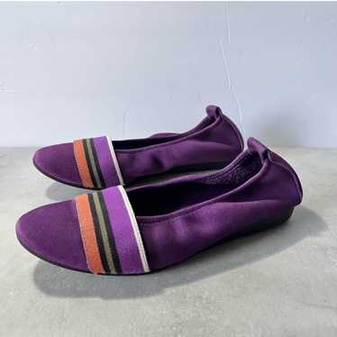 Arche Nubuck Multicolor Purple Ballerinas Flats S… - image 1