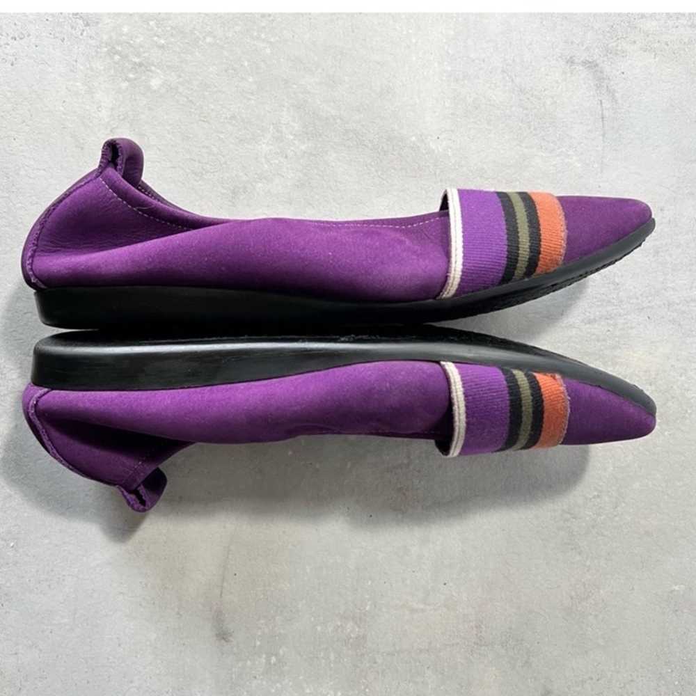 Arche Nubuck Multicolor Purple Ballerinas Flats S… - image 6