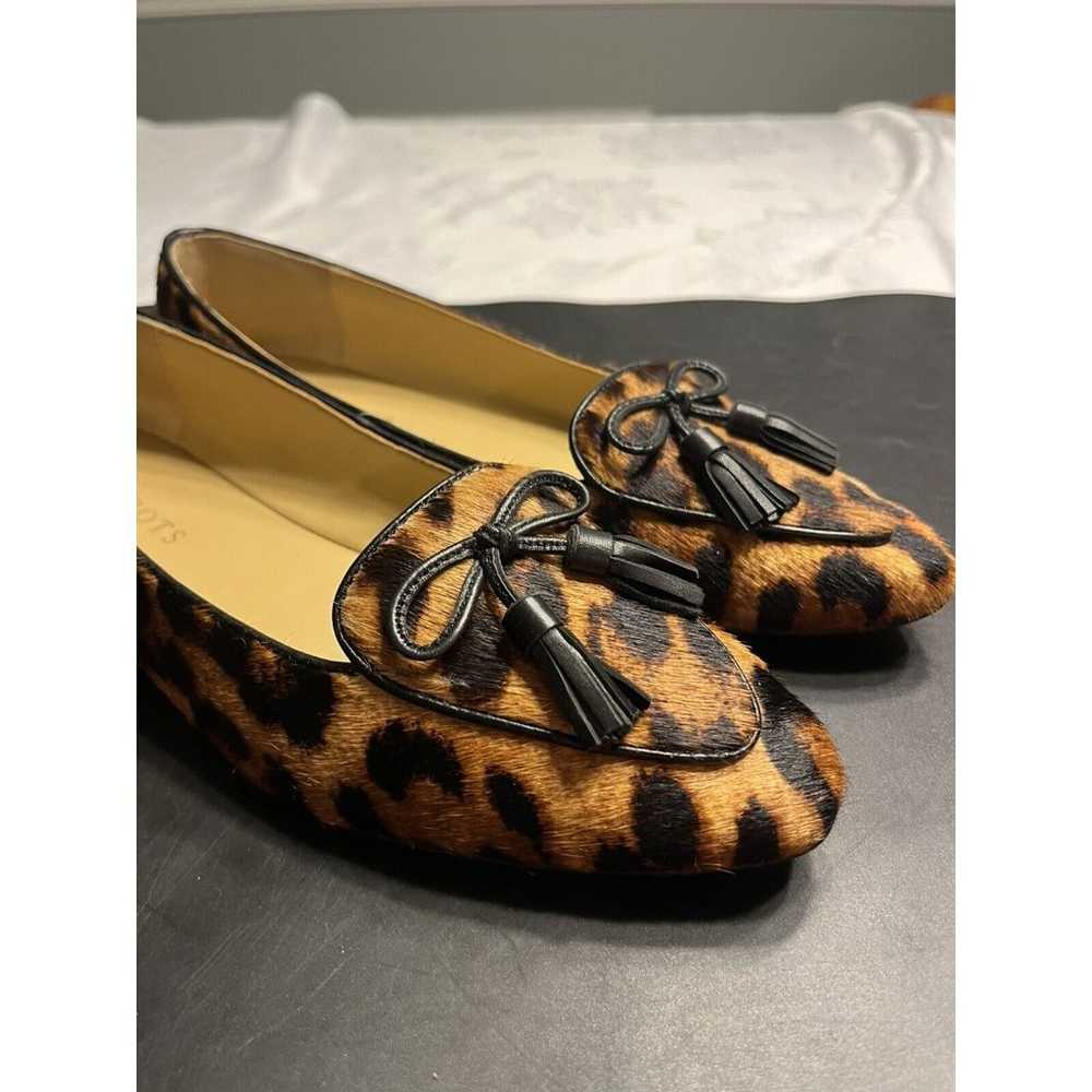 Talbots Francesca Leather Driving Loafer Flats Le… - image 3