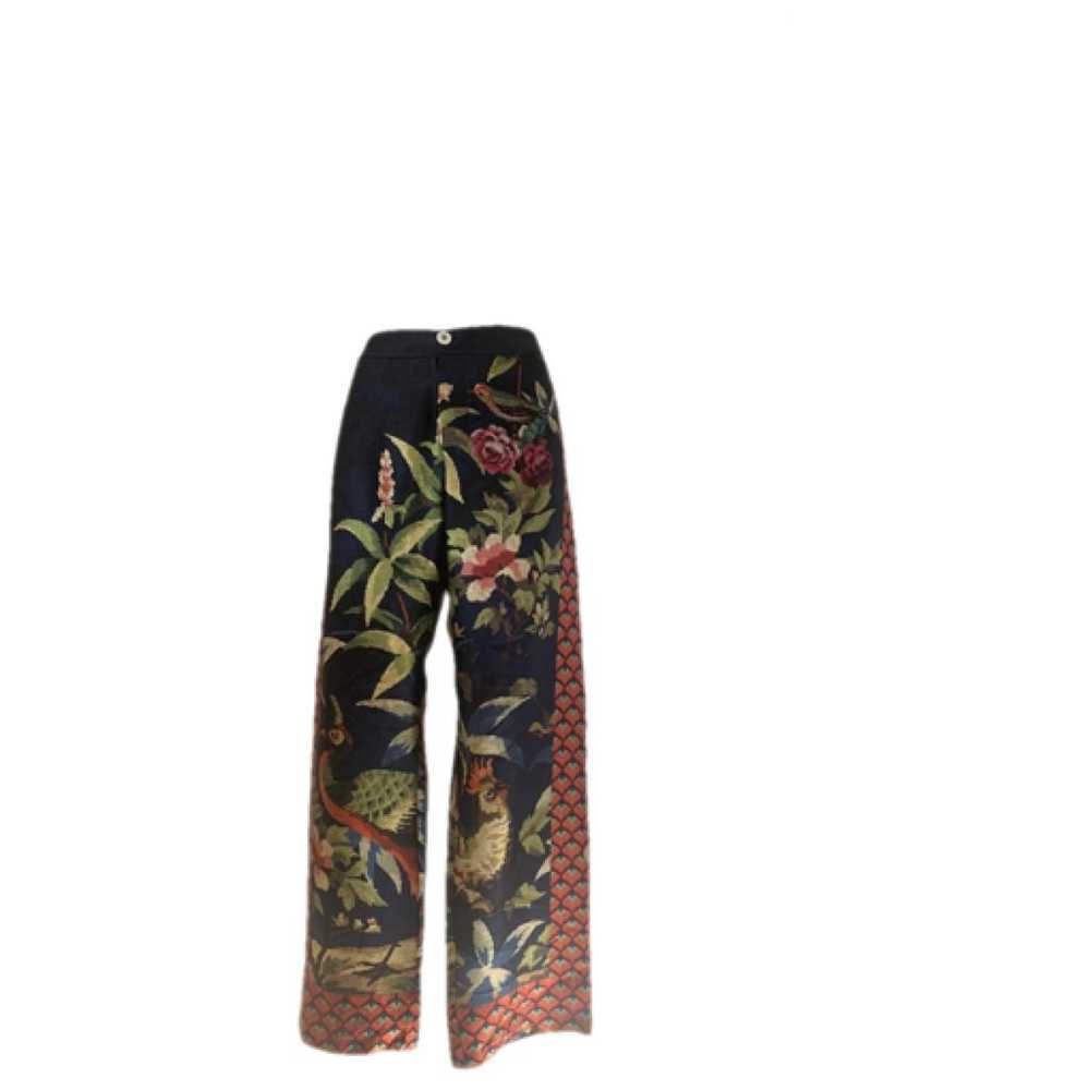 F.r.s For Restless Sleepers Silk straight pants - image 1