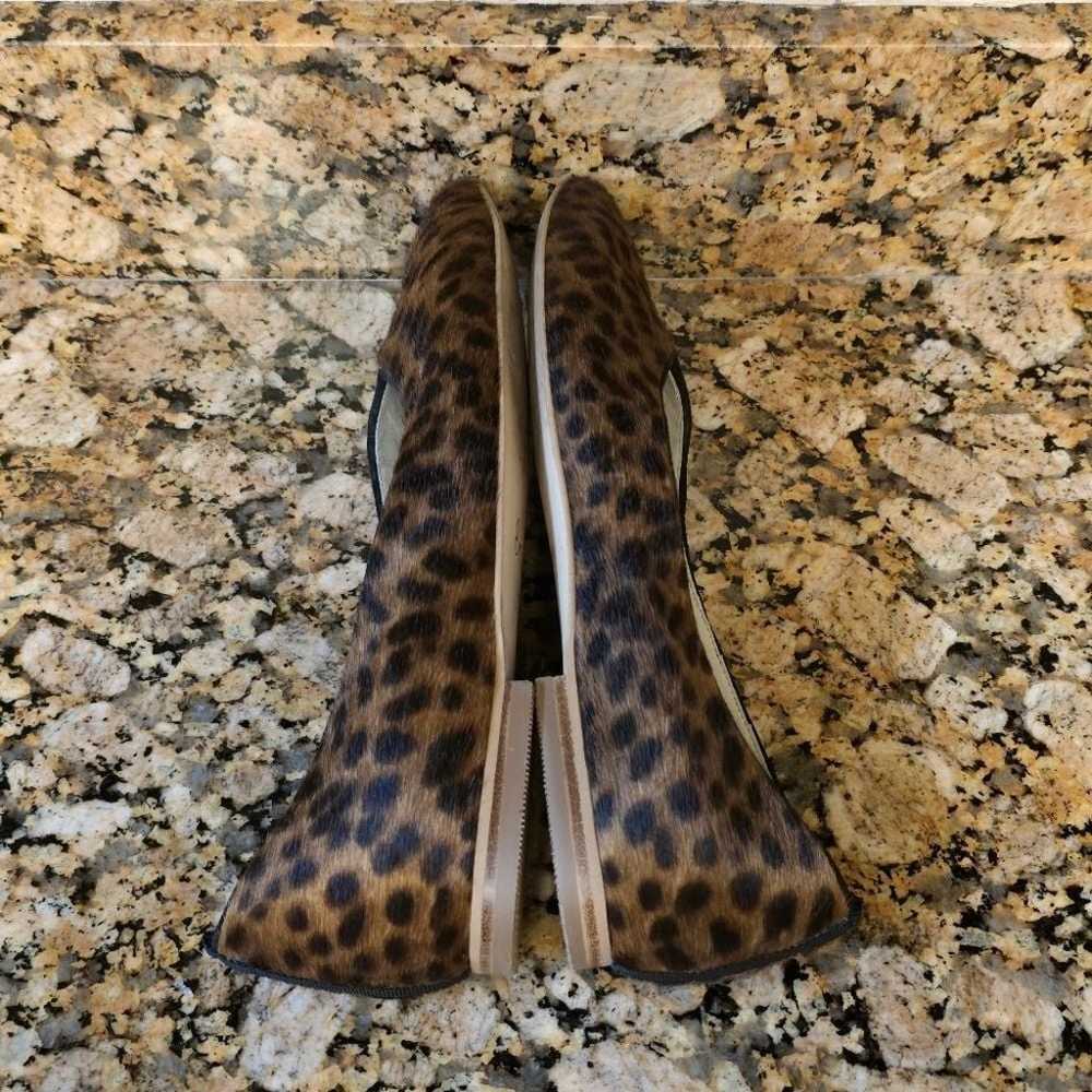 Trendy 2024 Boden Calf Hair Leopard Print Flats 4… - image 6