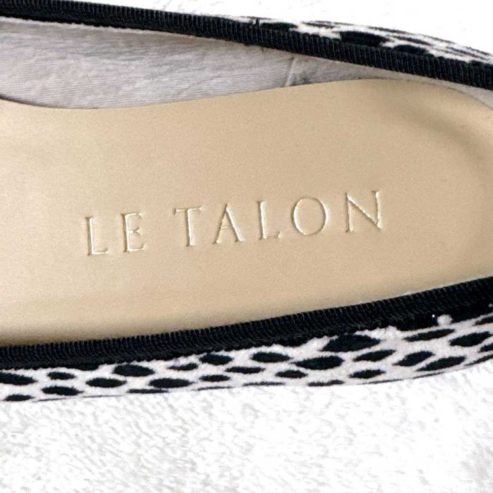 LE TALON flat pumps with ribbon in Dalmatian patt… - image 4