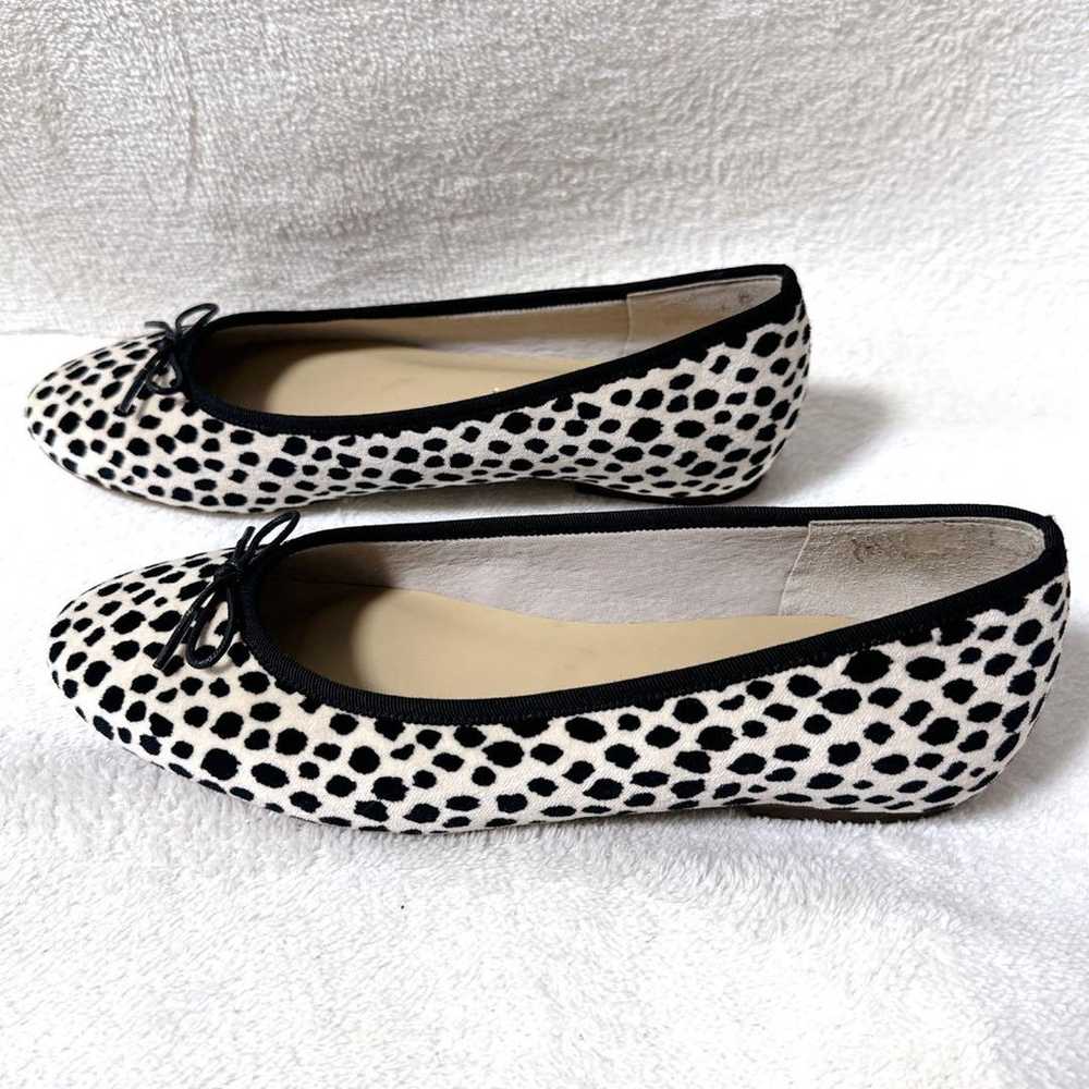 LE TALON flat pumps with ribbon in Dalmatian patt… - image 5