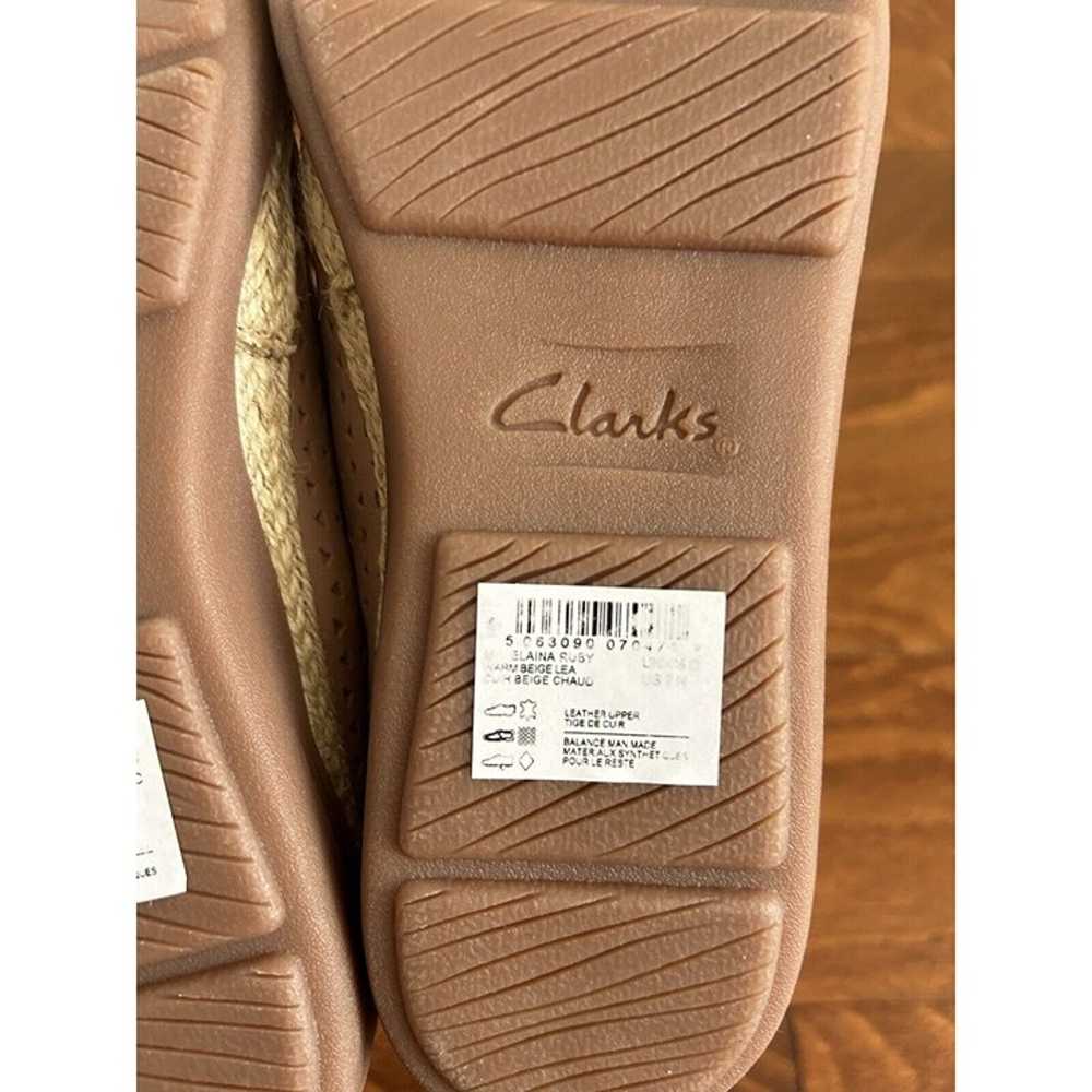 Clarks Women's Elaina Ruby Loafer Leather Rope Sl… - image 6