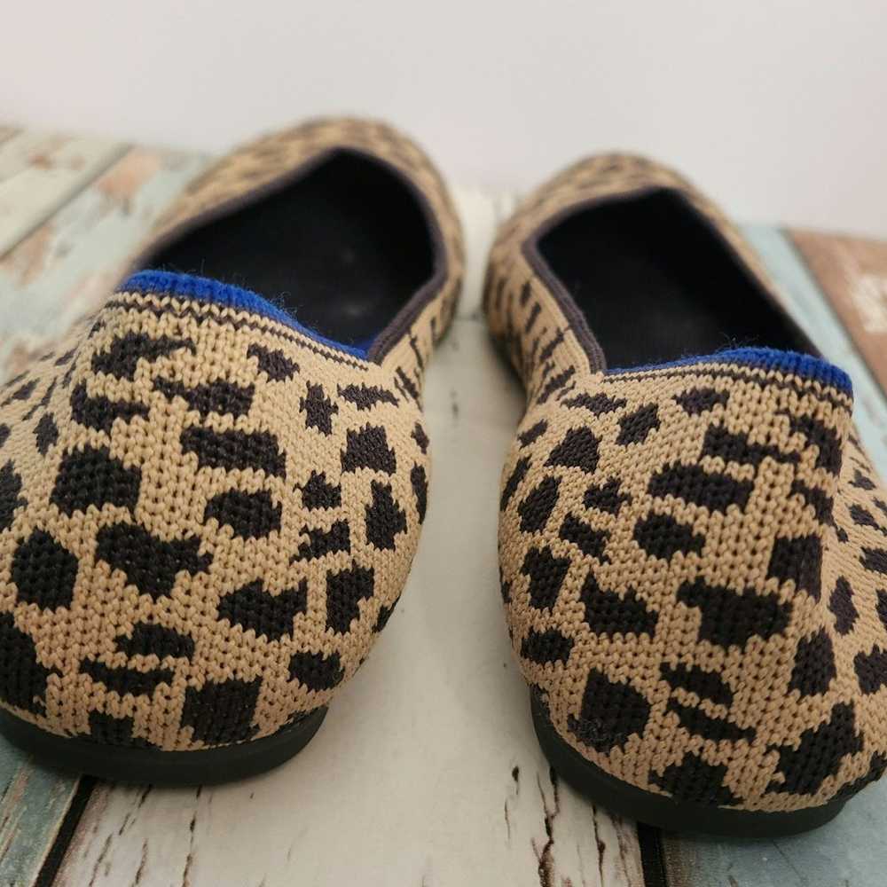 Rothy's women's spotted leopard print round toe f… - image 2