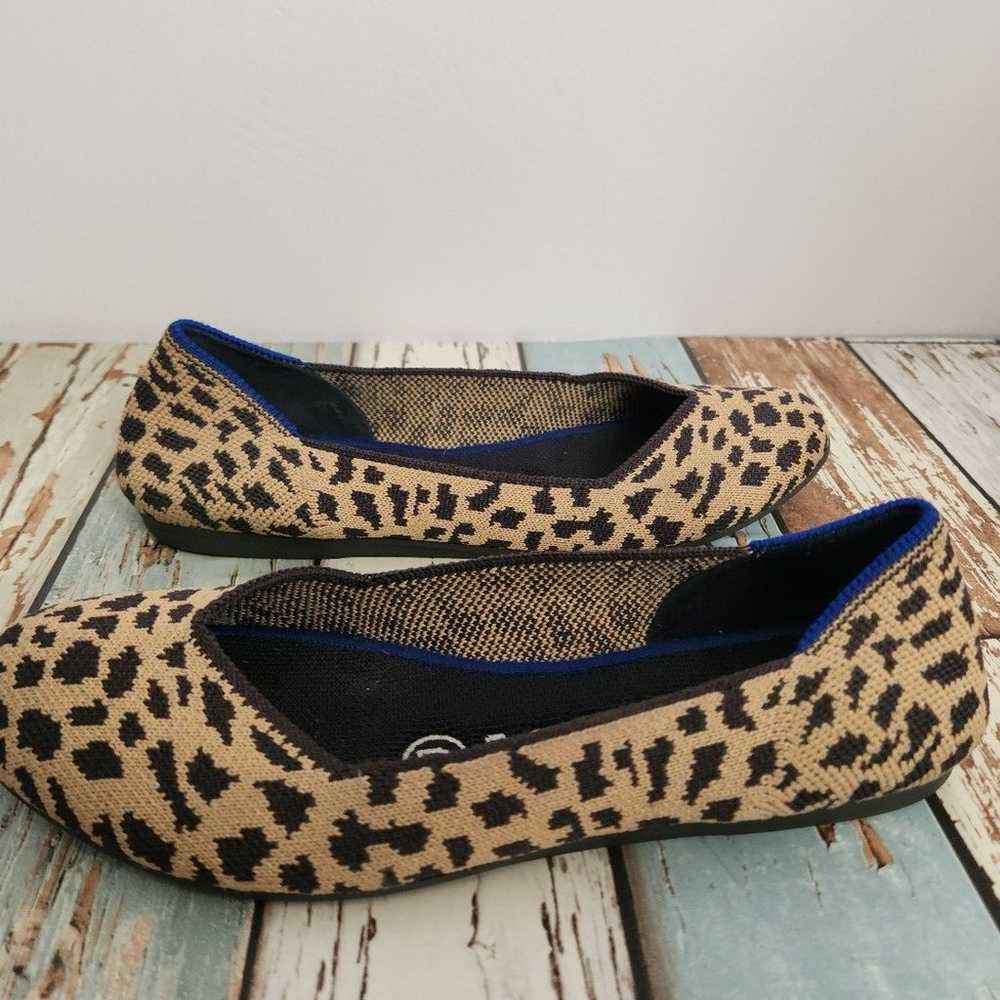 Rothy's women's spotted leopard print round toe f… - image 4