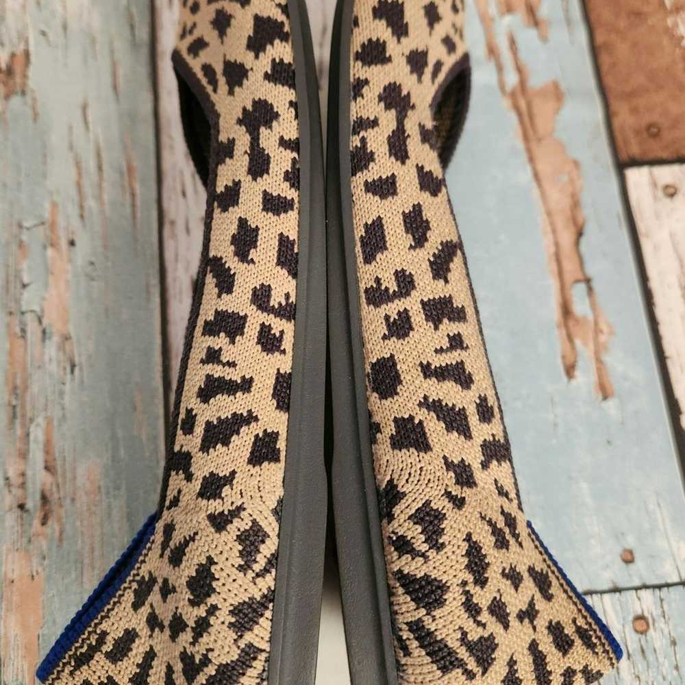 Rothy's women's spotted leopard print round toe f… - image 6