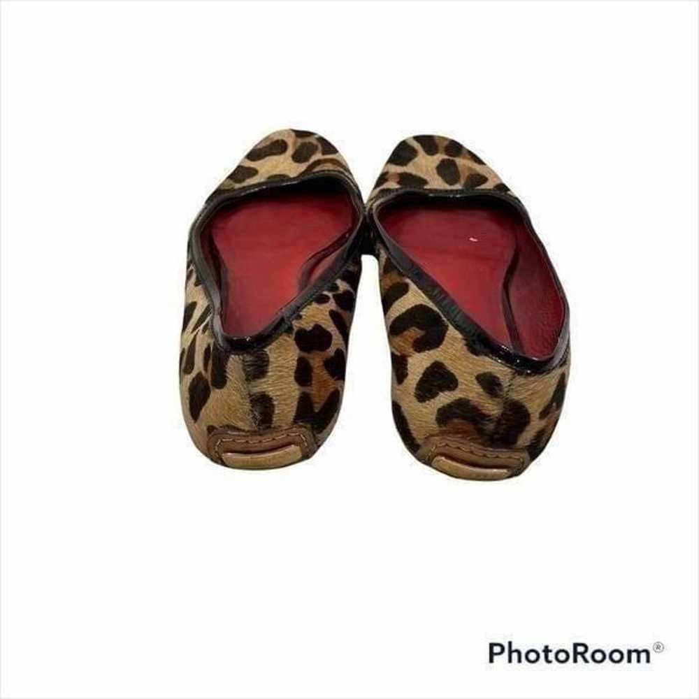 Kate Spade NY Pony Hair Leopard Print Flats 7.5 - image 7