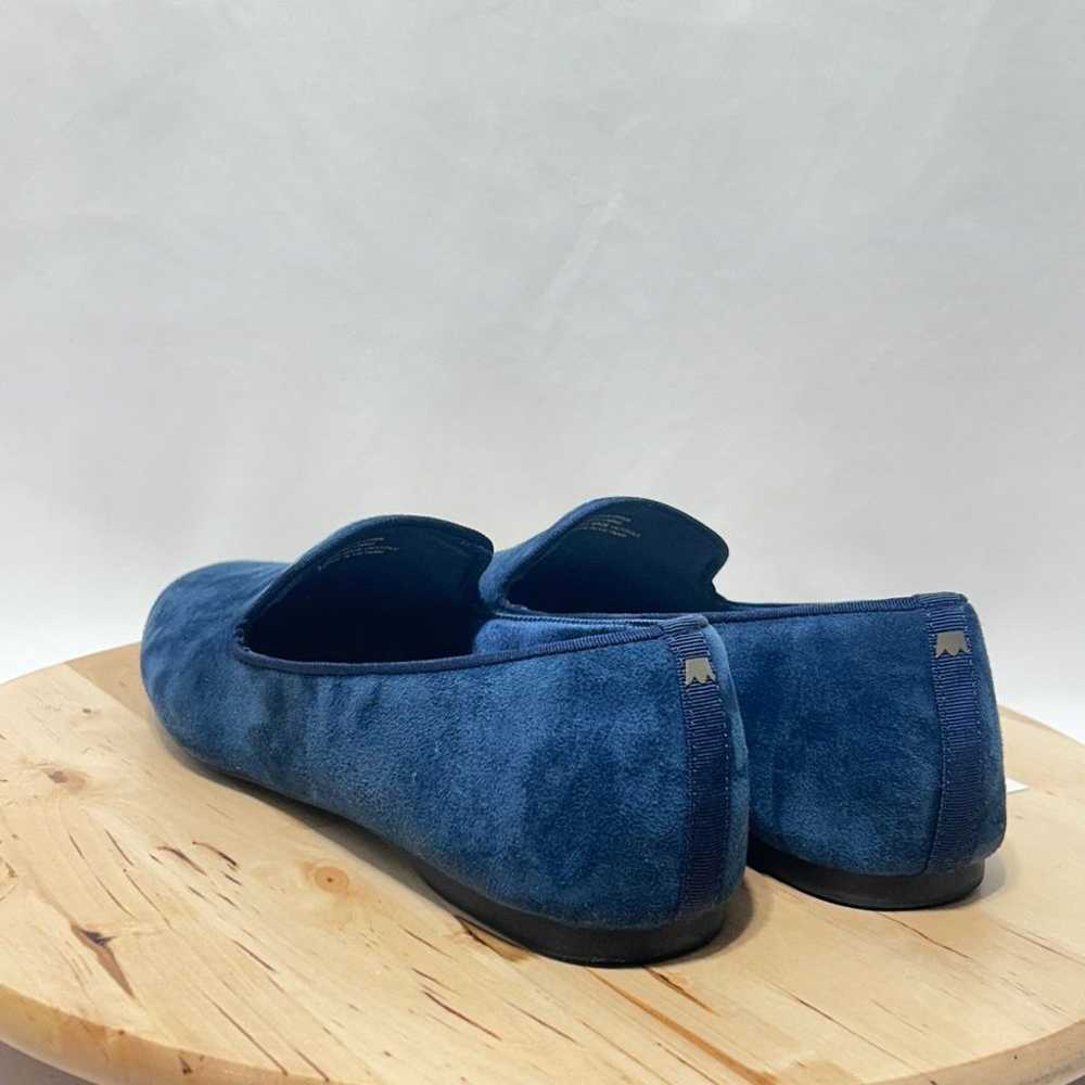 BIRDIES The Starling Ocean Blue Velvet Loafers - … - image 5