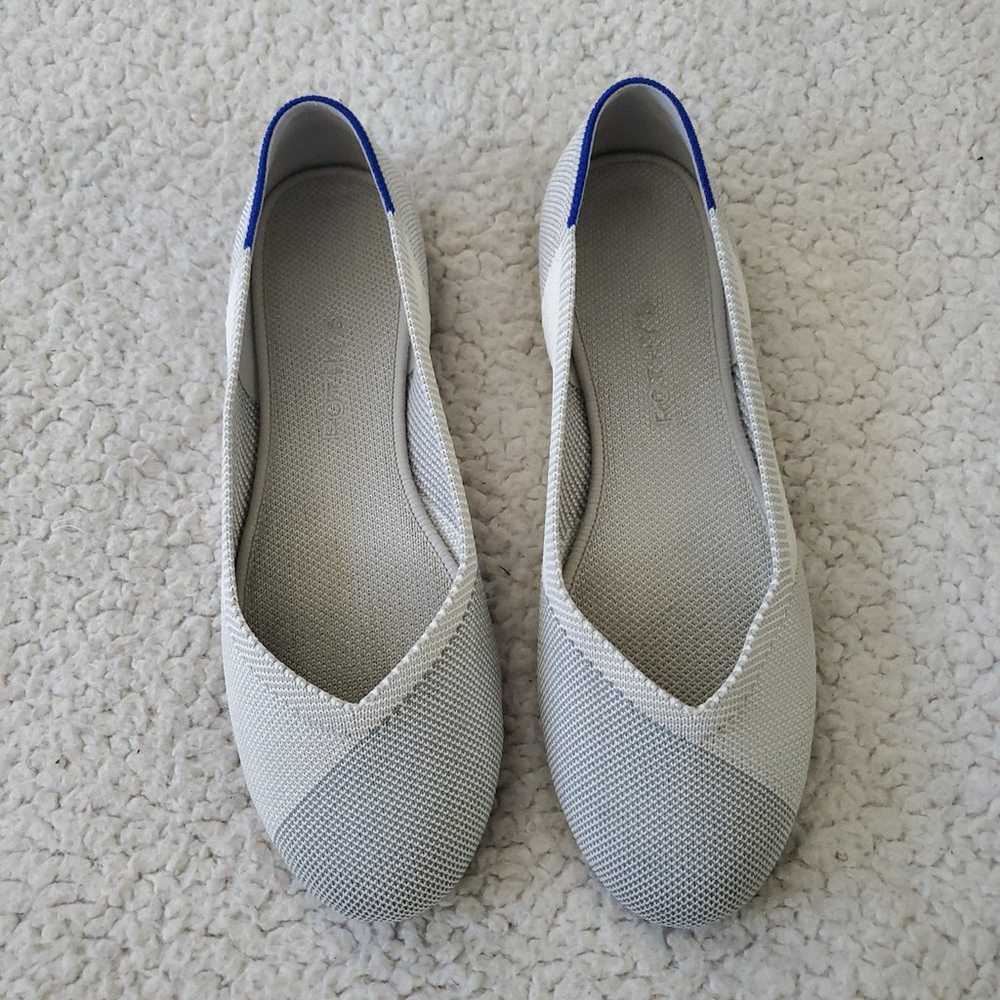 Rothys sea glass Flats, size 9. GUC - image 2