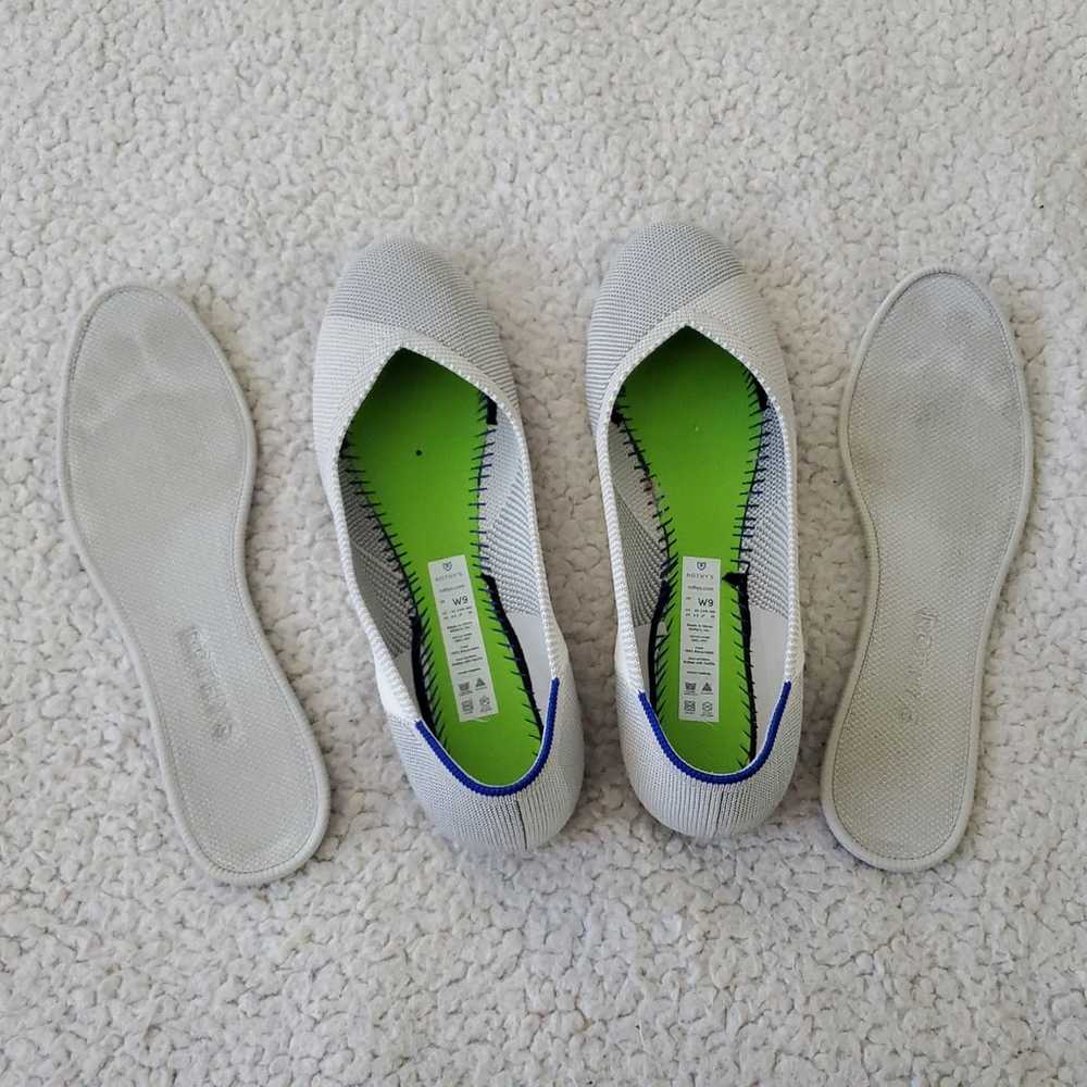 Rothys sea glass Flats, size 9. GUC - image 4