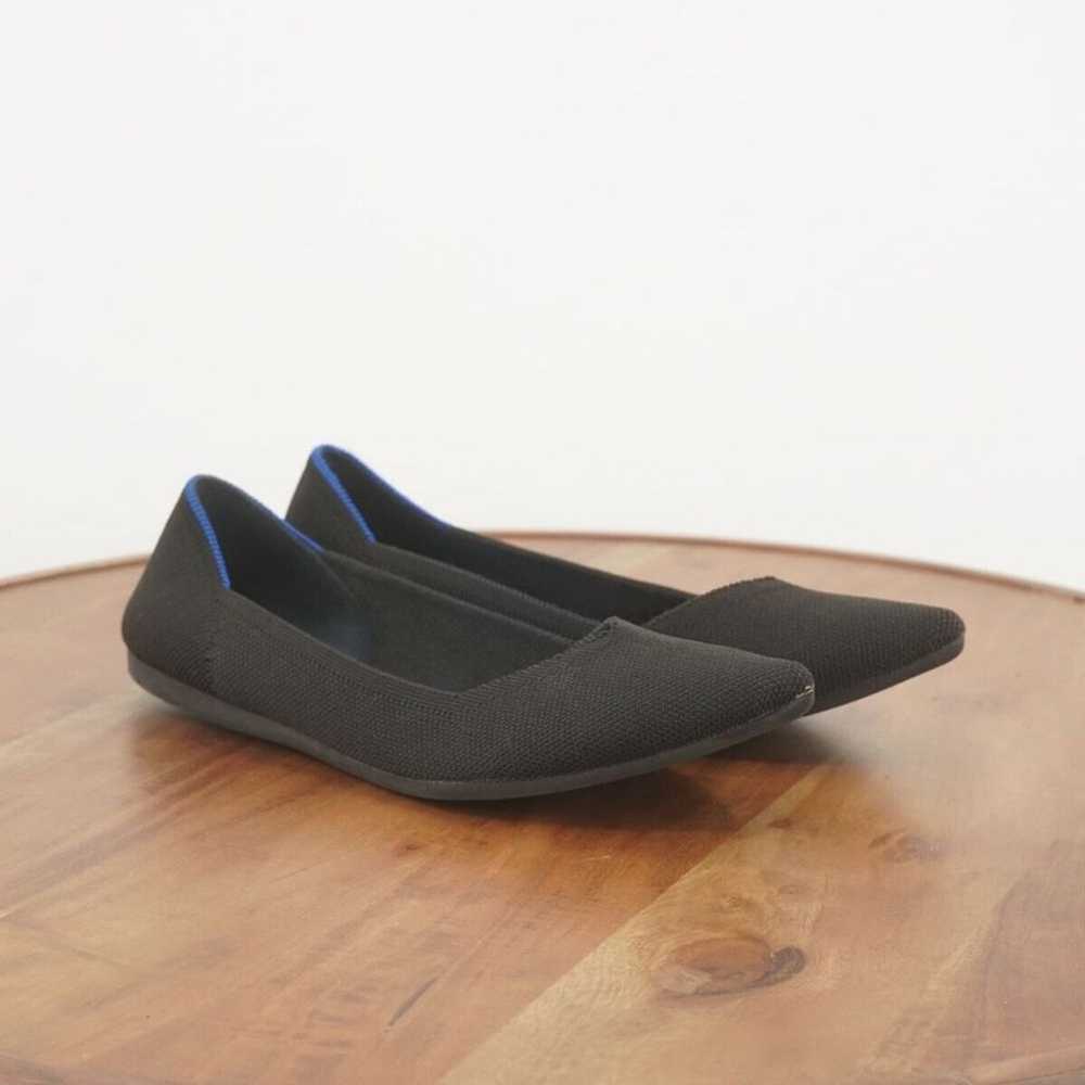 Rothys Womens The Pointed Flats Slip On Shoes Bla… - image 3