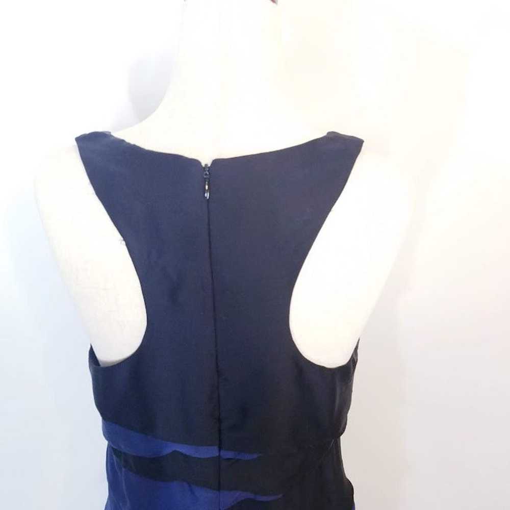 Other Shoshanna Silk mini cocktail dress sz 4 blu… - image 4