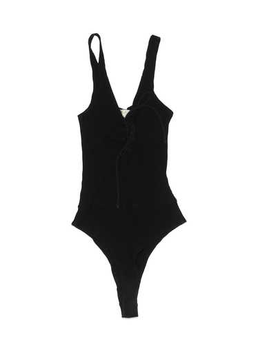 On The Road... Women Black Bodysuit L