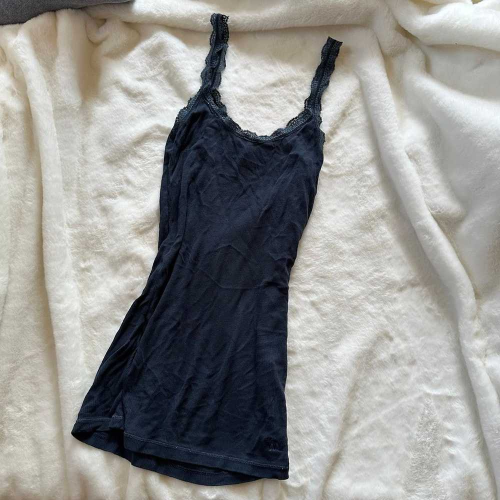 Vintage y2k abercrombie lace tank - image 2