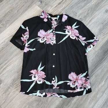 Vans • Floral Button Down