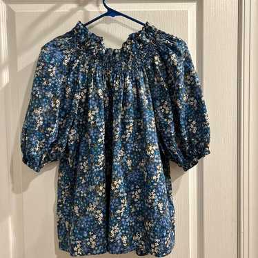 j.crew x liberty blouse