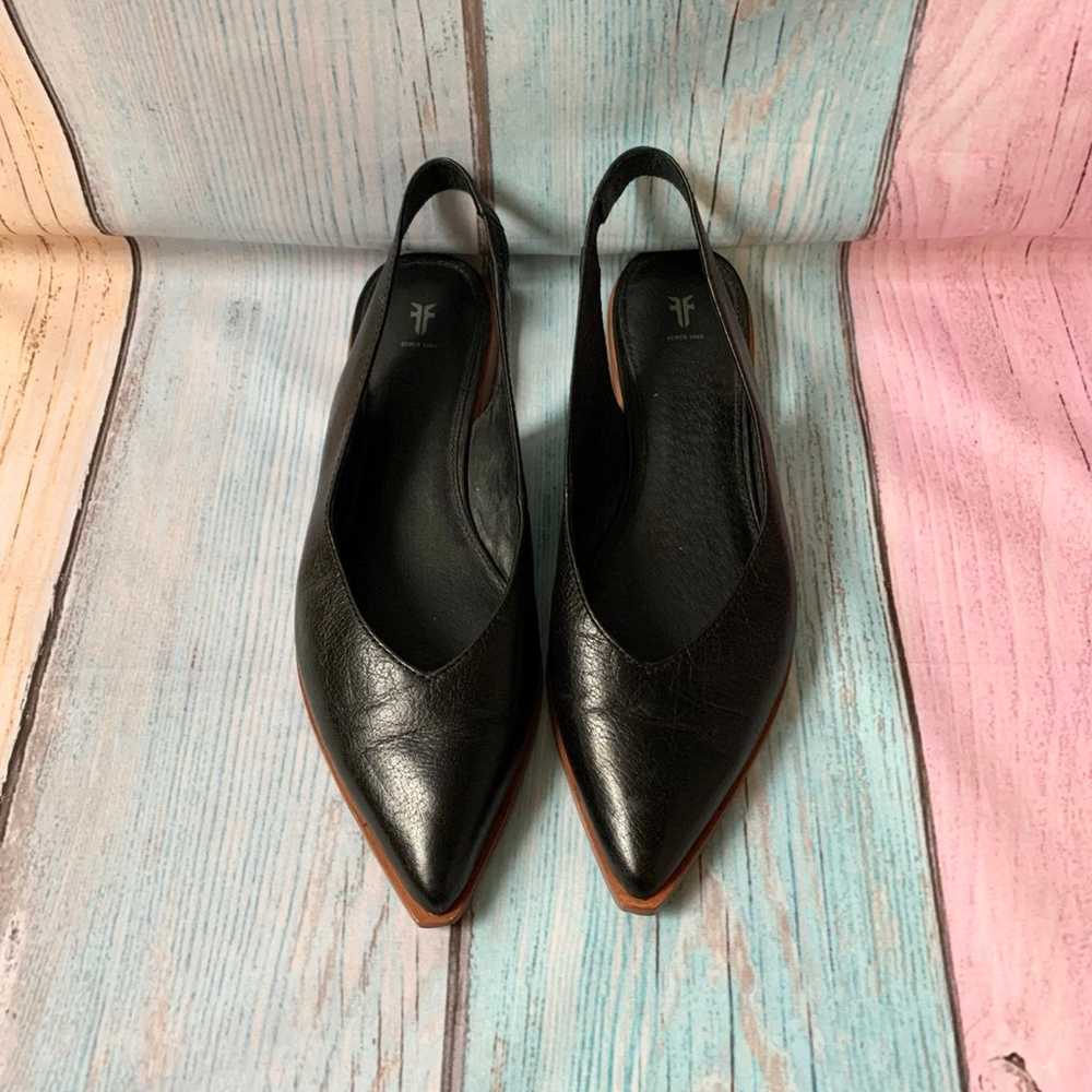 Frye Kenzie sling back pointy toe flats size 9 - image 2