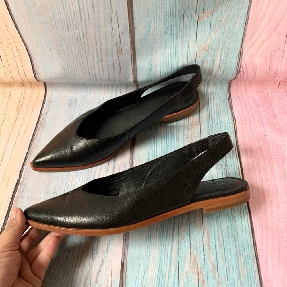 Frye Kenzie sling back pointy toe flats size 9 - image 3