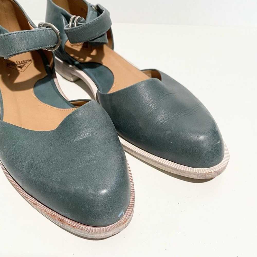 Fluevog Modvogs Blue Anna Maria Mary Jane Leather… - image 8