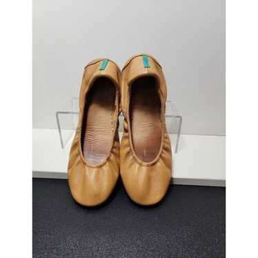 Tieks Ballerina Camel Flats Size 5