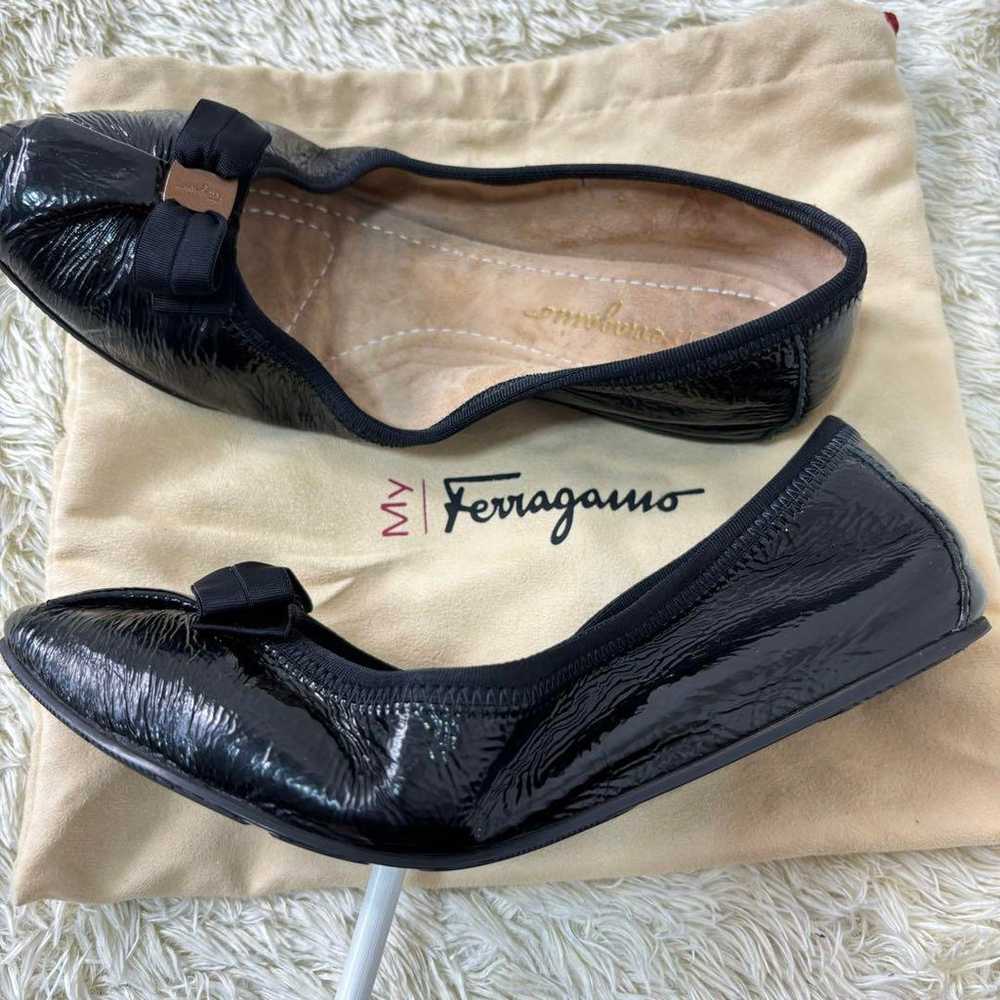 Salvatore Ferragamo Vara Ribbon Flat Shoes, Porta… - image 9