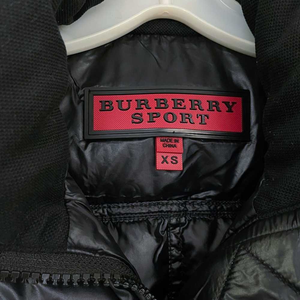 Wmns BURBERRY SPORT Black Down Filled Belted Puff… - image 7