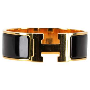 Product Details Hermès Black Clic Clac Bracelet - image 1