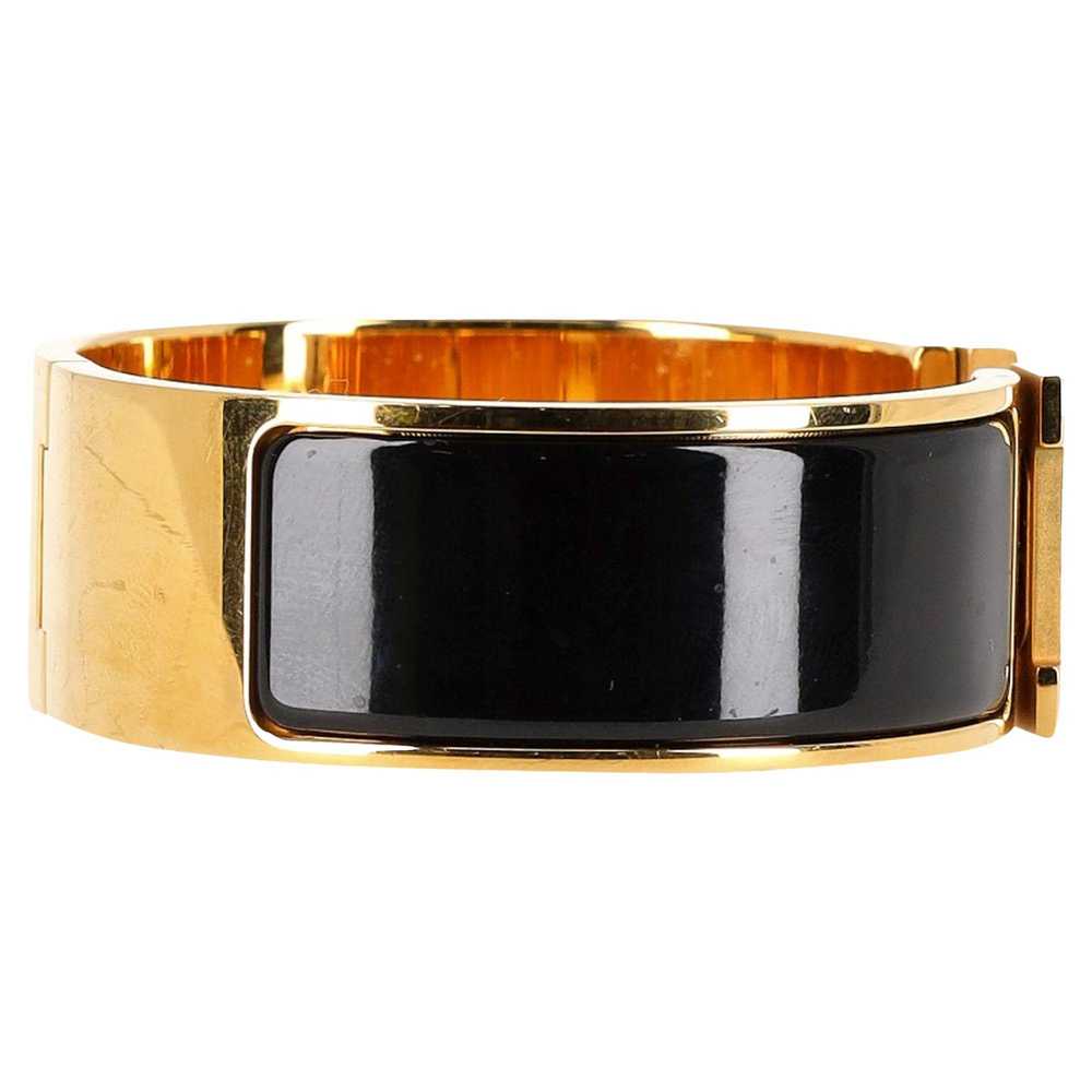 Product Details Hermès Black Clic Clac Bracelet - image 3