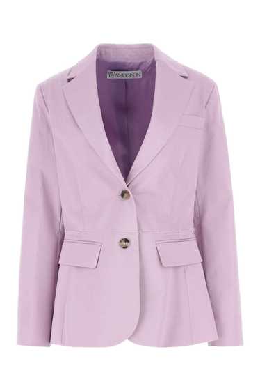 Lilac Stretch Cotton Blazer