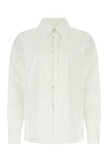 White Poplin Oversize Shirt - image 1