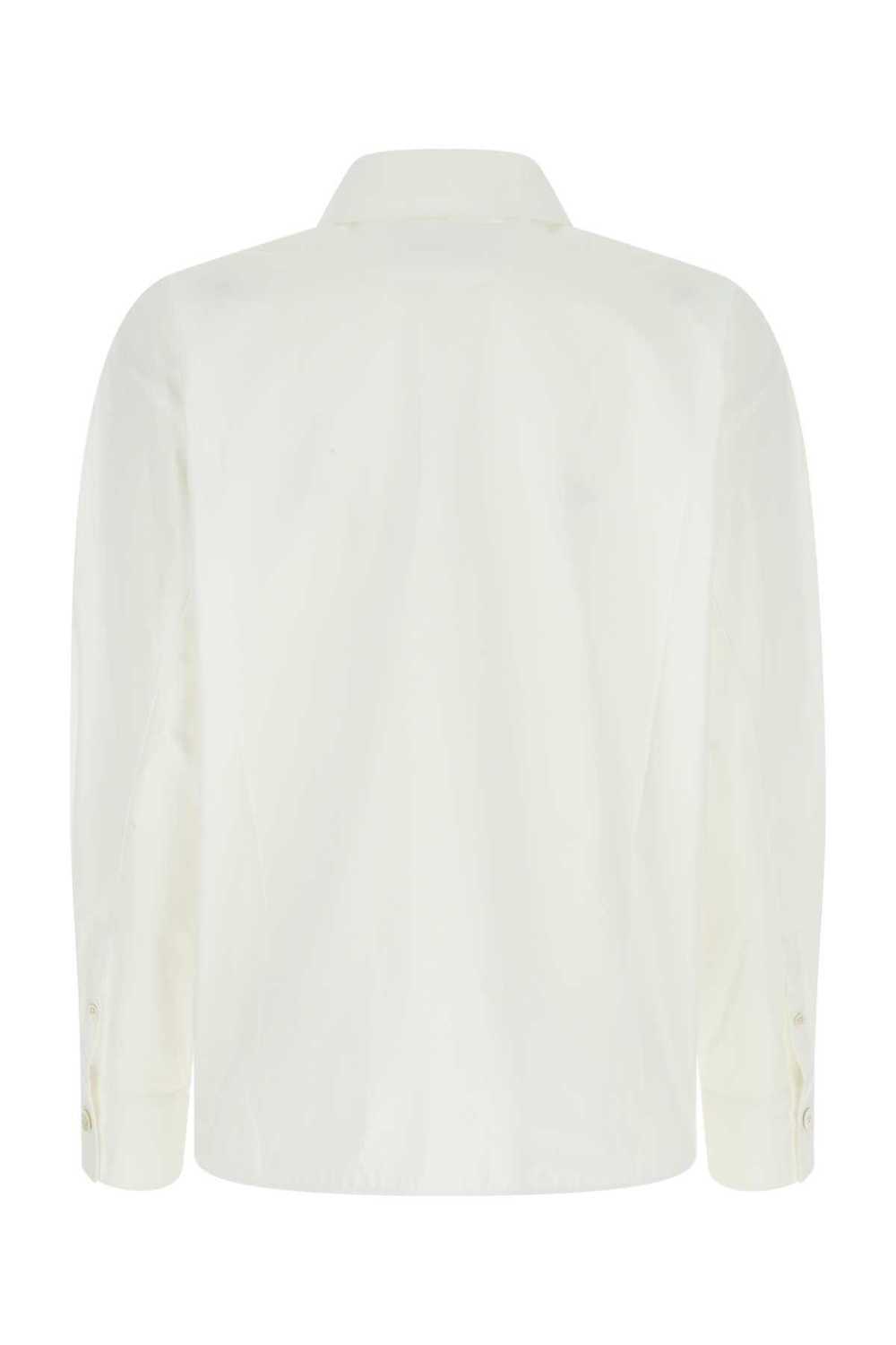 White Poplin Oversize Shirt - image 2