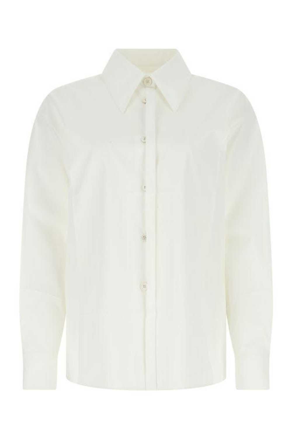 White Poplin Oversize Shirt - image 3