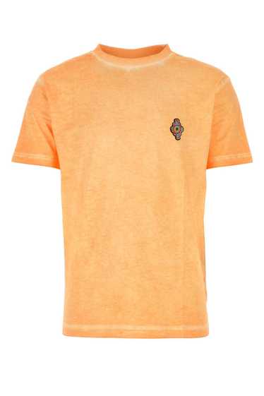 Melange Orange Cotton T-Shirt