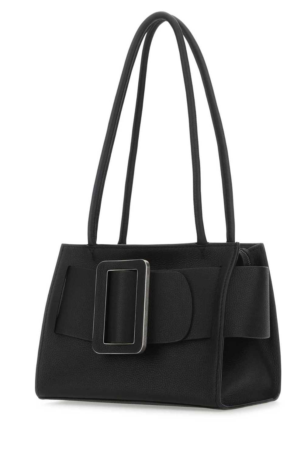 Black Leather Bobby 23 Soft Handbag - image 2