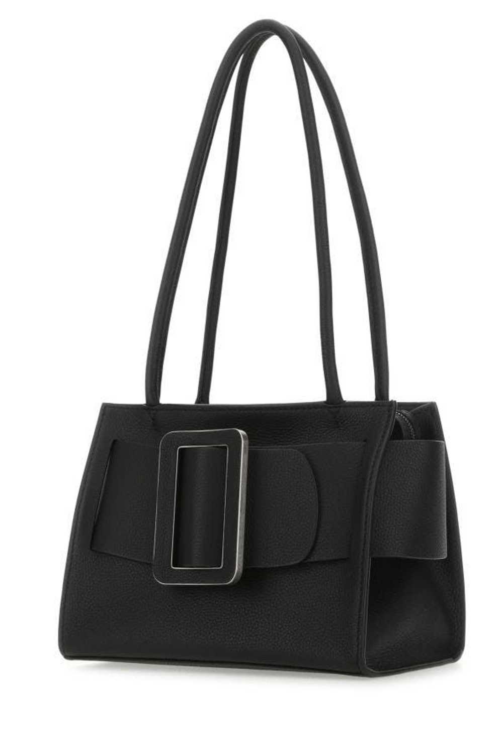 Black Leather Bobby 23 Soft Handbag - image 4