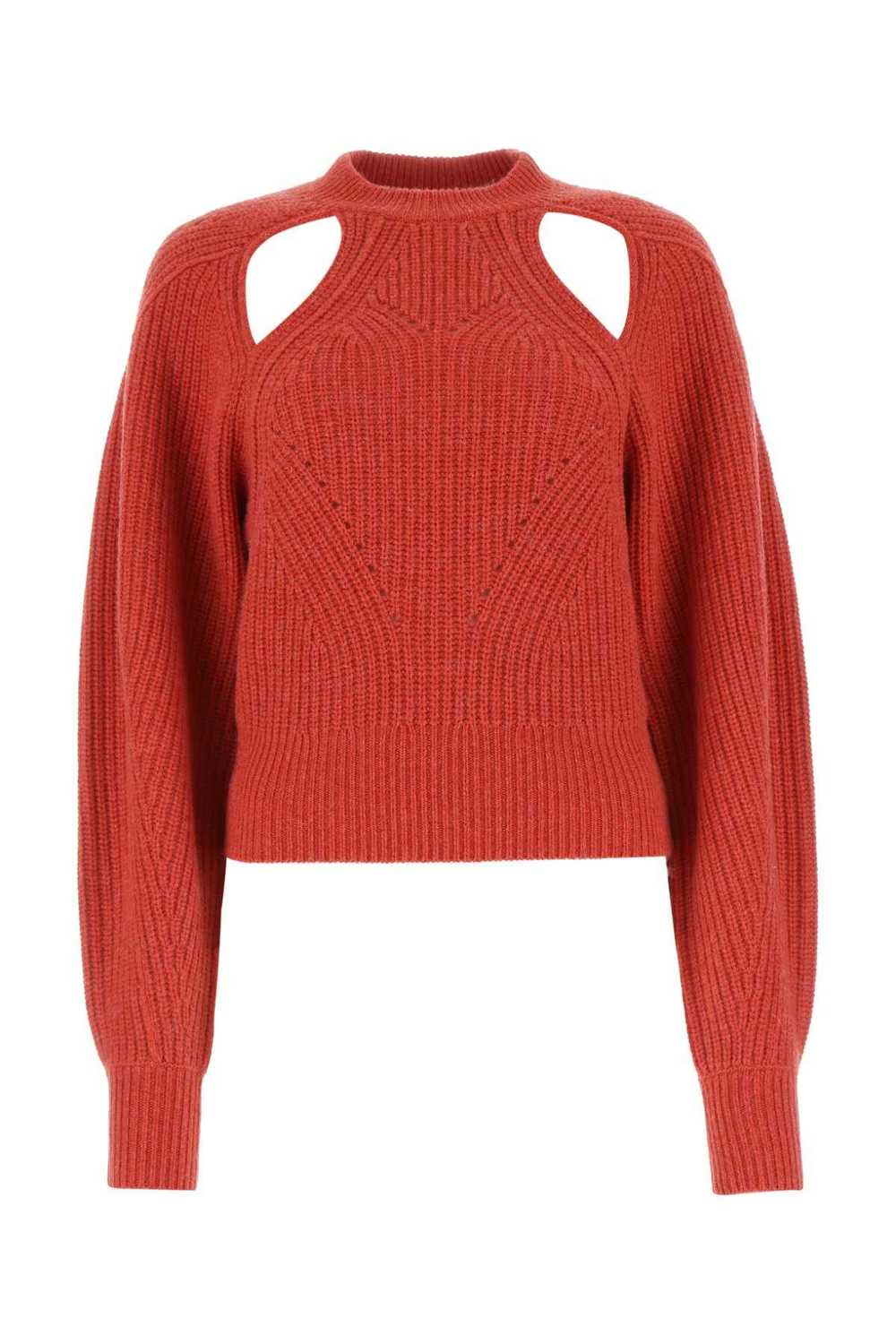 Red Wool Blend Palma Sweater - image 1