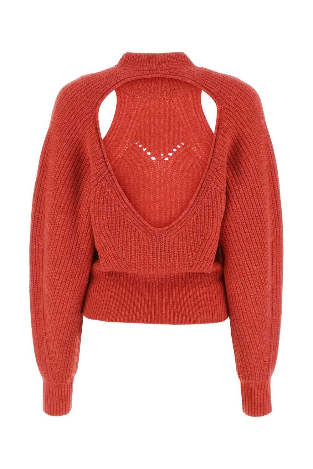 Red Wool Blend Palma Sweater - image 2