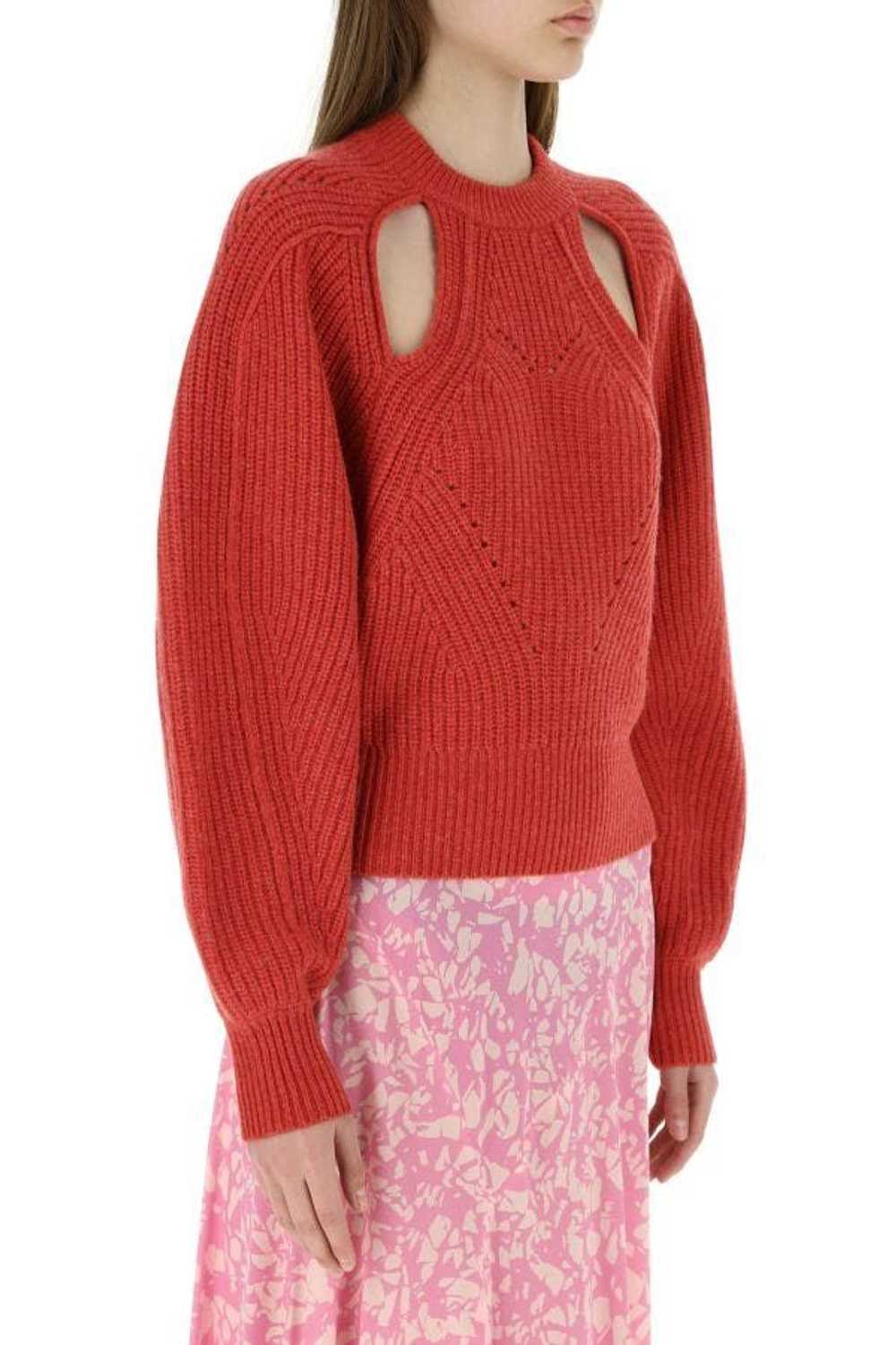 Red Wool Blend Palma Sweater - image 5