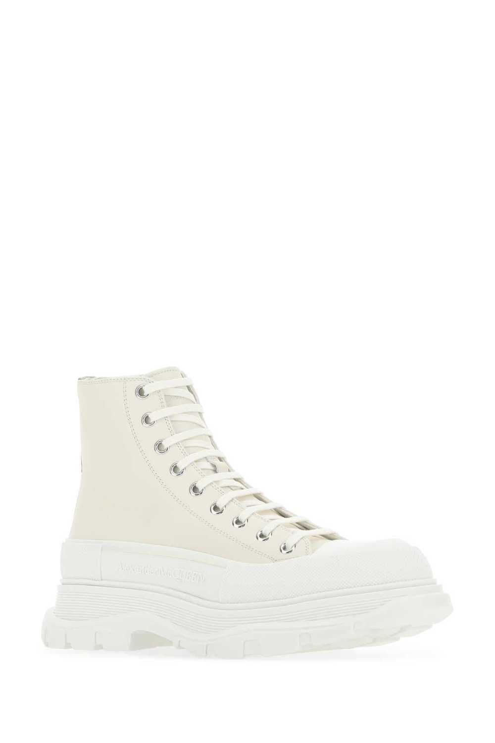 Sand Leather Tread Slick Sneakers - image 2